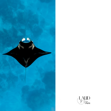 Load image into Gallery viewer, Mantaray Beach Towel
