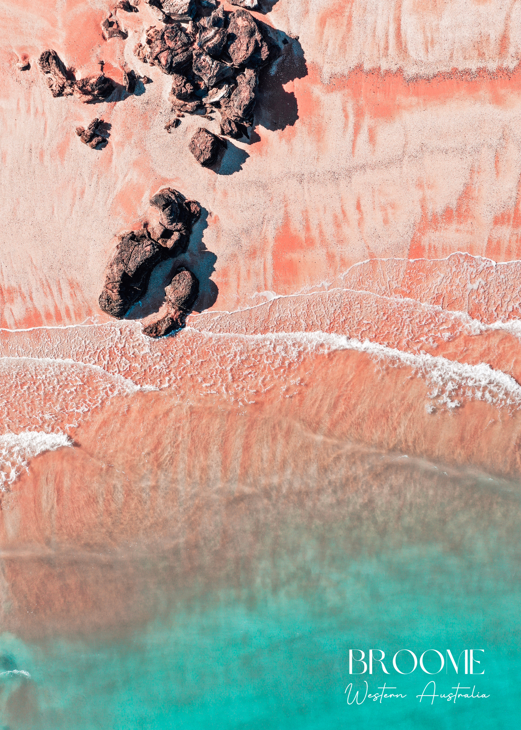 Pink Sands Tea Towel